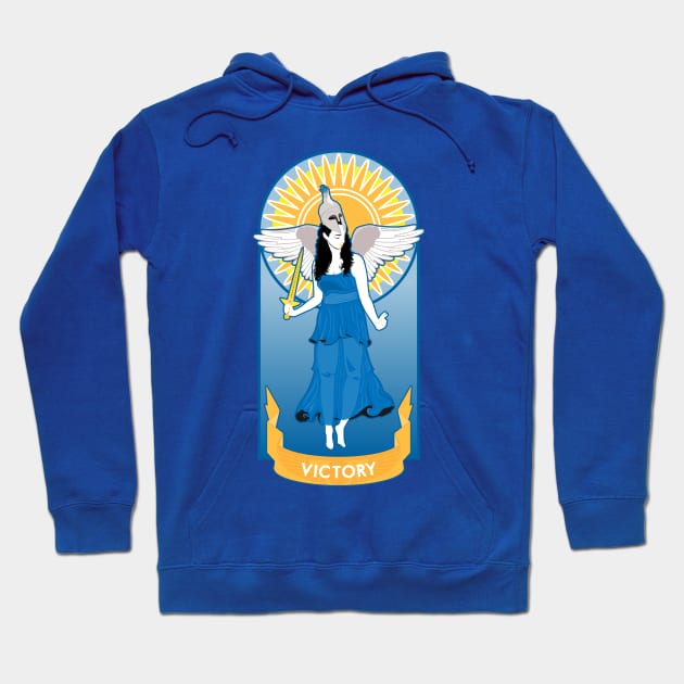 Winged Victory Hoodie by Eldritch Tree